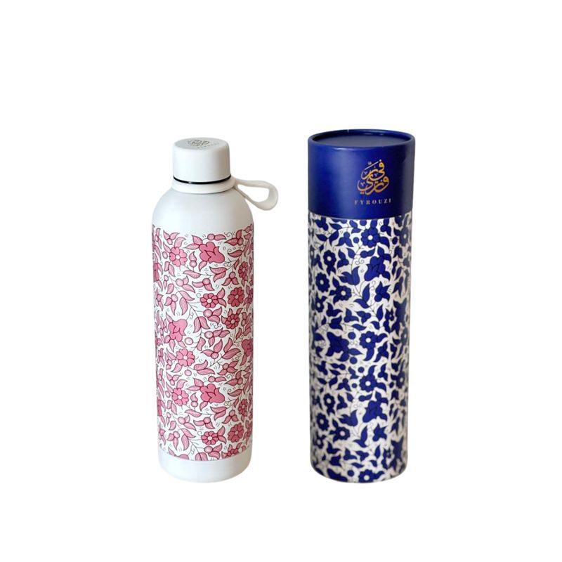 Fyrouzi Floral Insulated Water Bottle