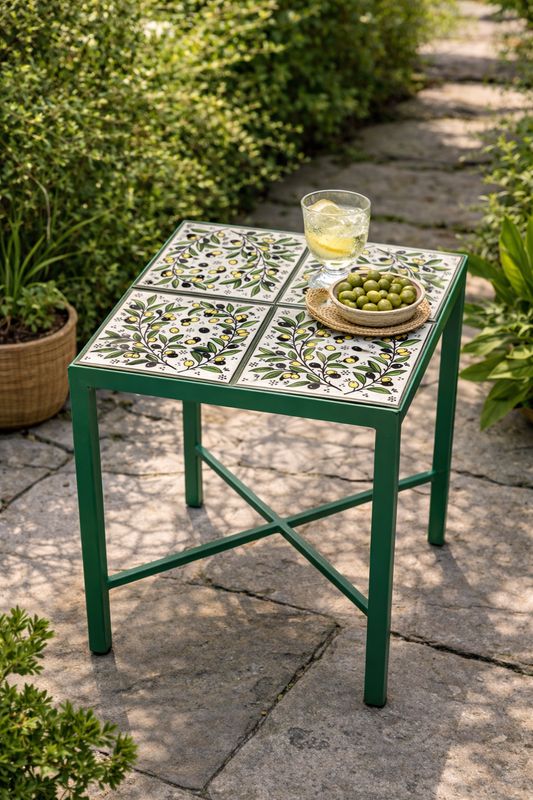 Palestinian Olive Branches Side Table