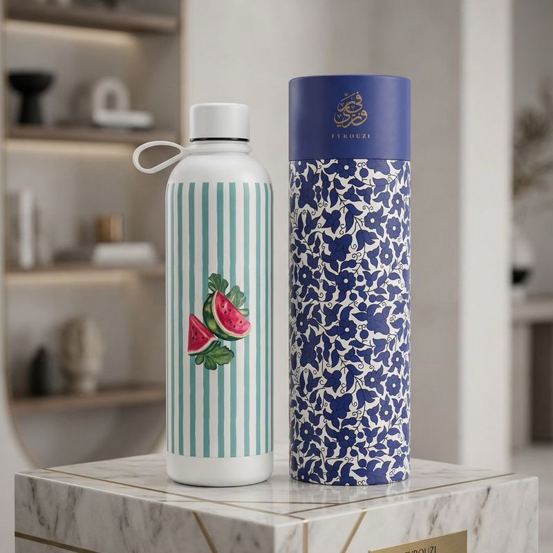 Fyrouzi Kuffiya Insulated Water Bottle