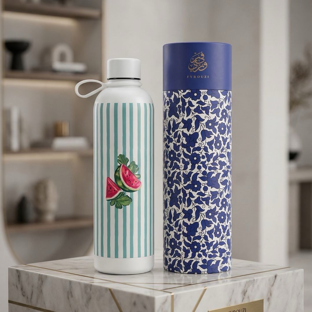 Fyrouzi watermelon Insulated Water Bottle