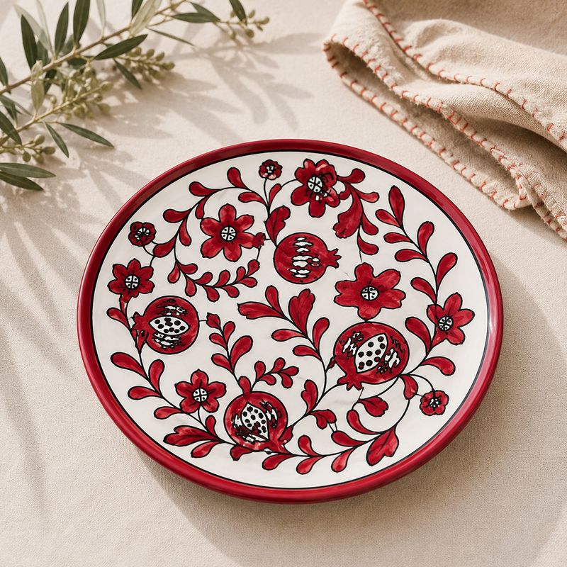 Rumman Pomegranate Dinner Plate