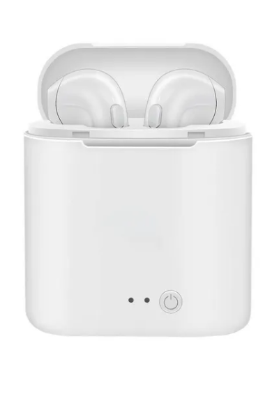 Auriculares inalámbricos i7S TWS blanco