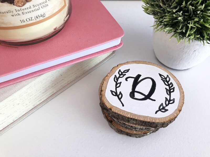 Monogram Coasters (Set Of 4)