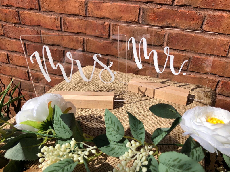 Mr. And Mrs.Signs