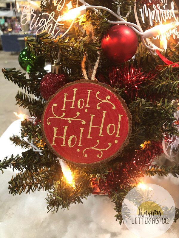Wooden Christmas Ornaments