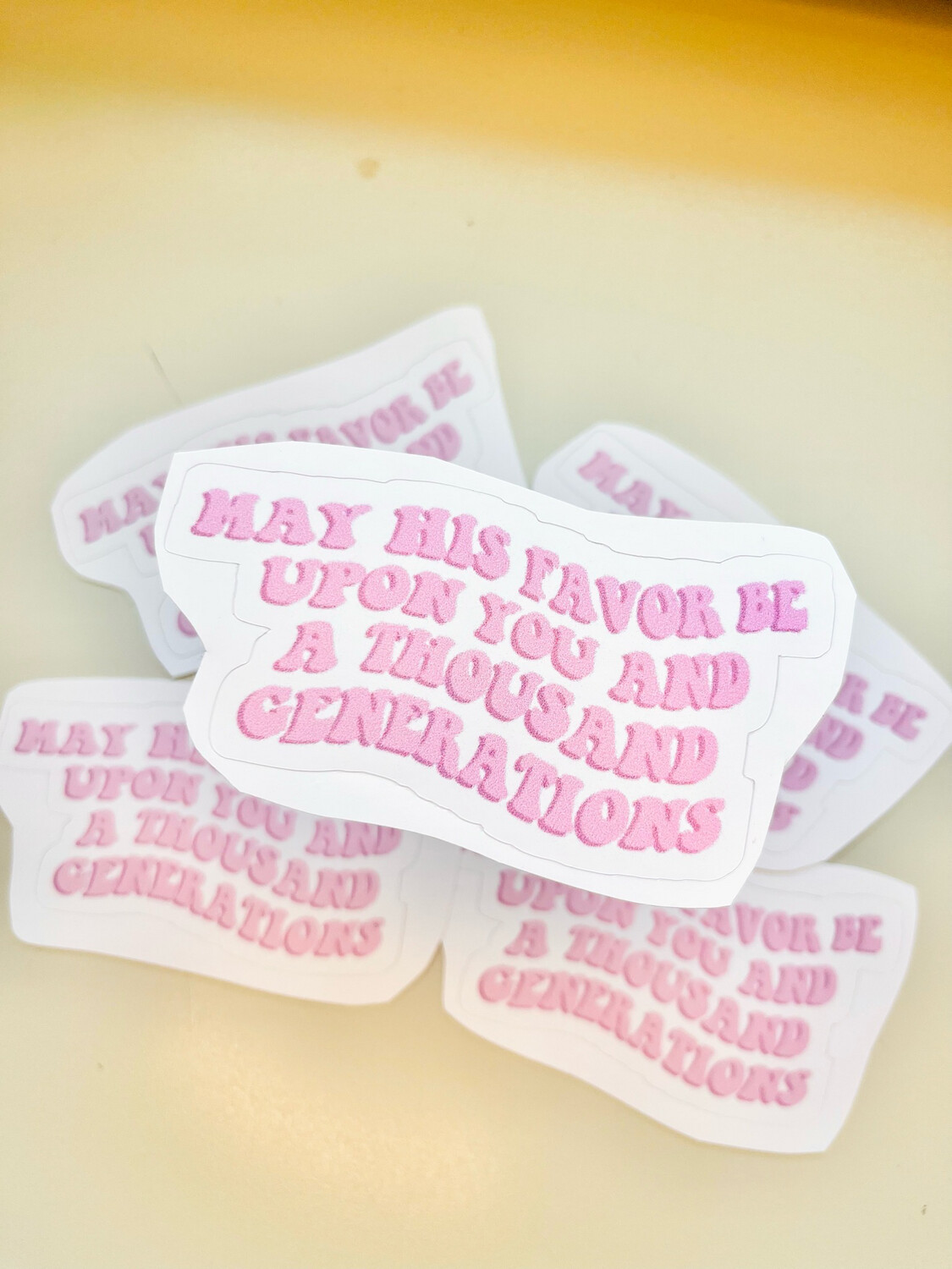 The Blessing Sticker
