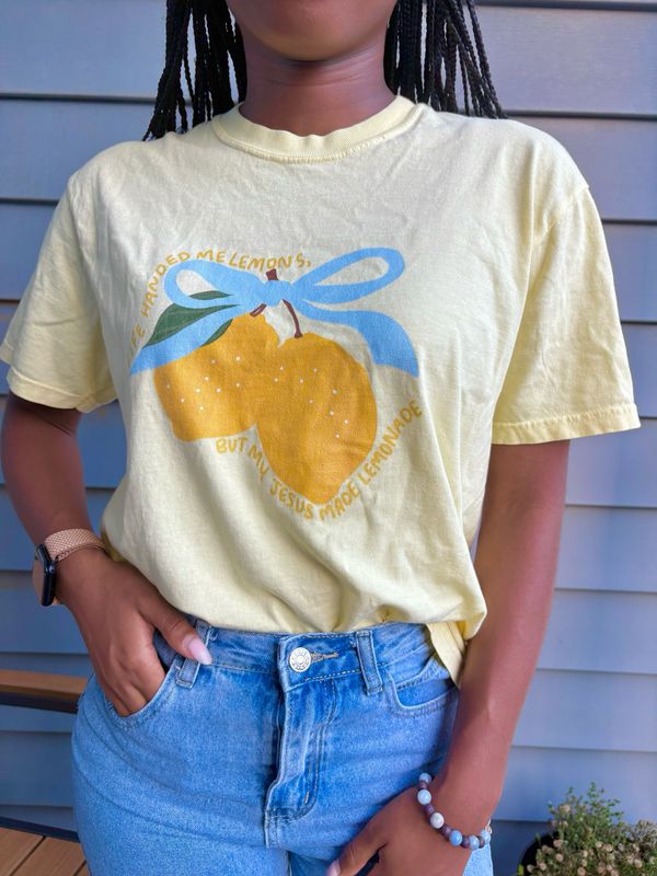 Lemonade Comfort Colors Tee