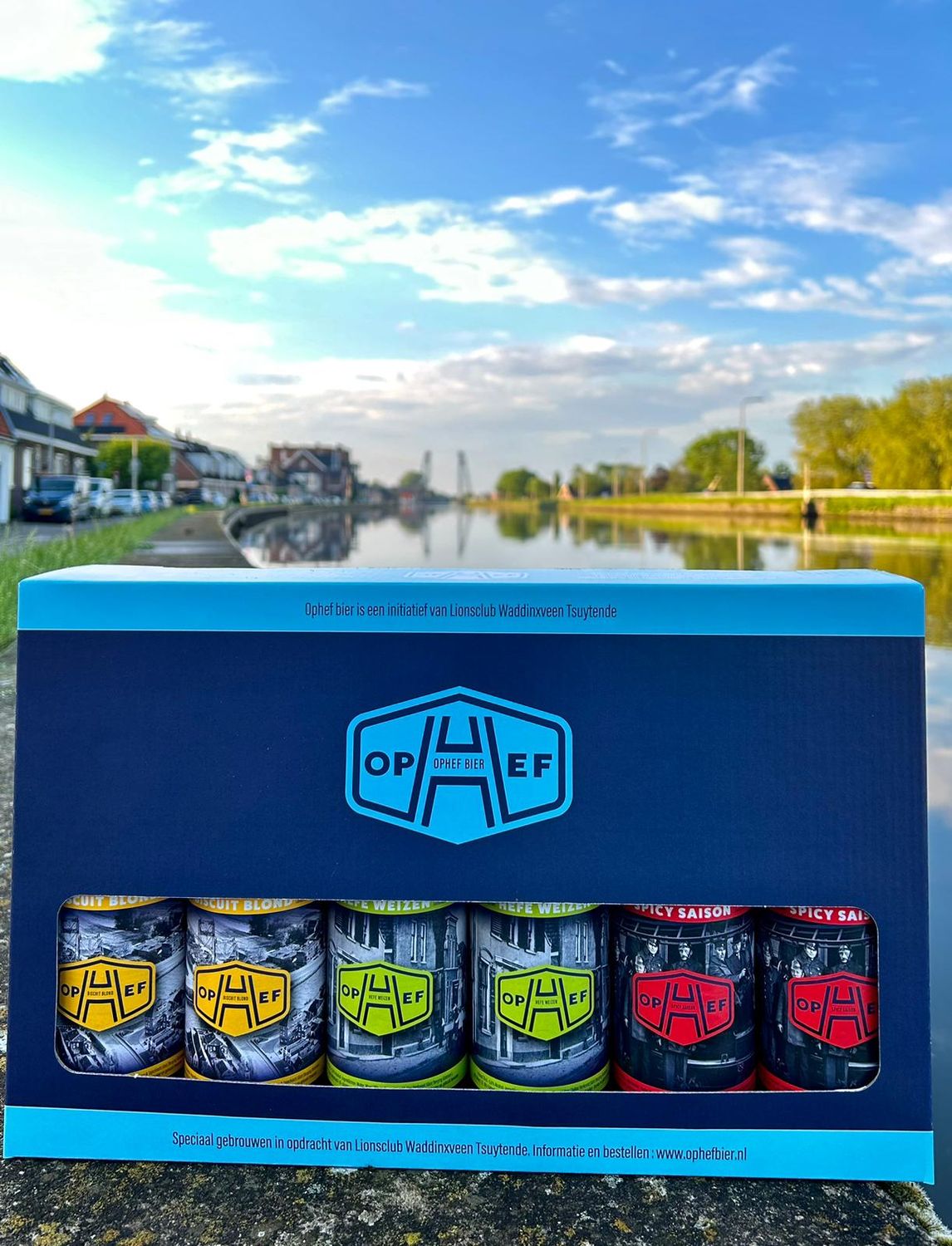 opHef bier 6 st in geschenkdoos