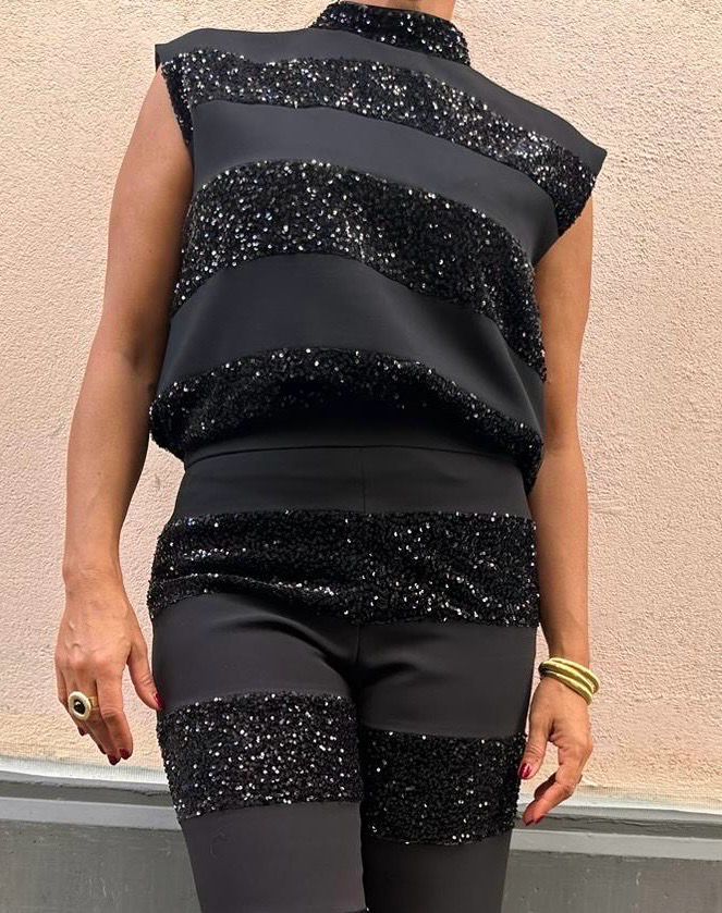 ACCESS TOP PAILLETTES
