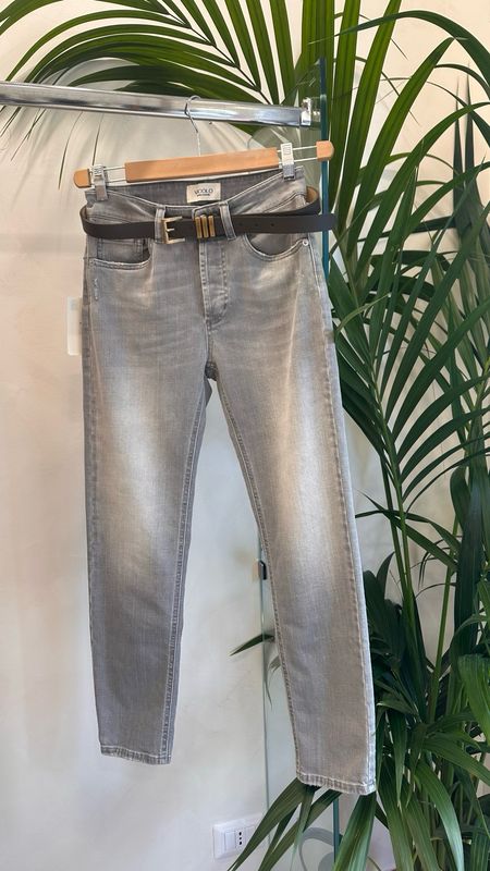 JEANS VICOLO DAISY GRIGIO