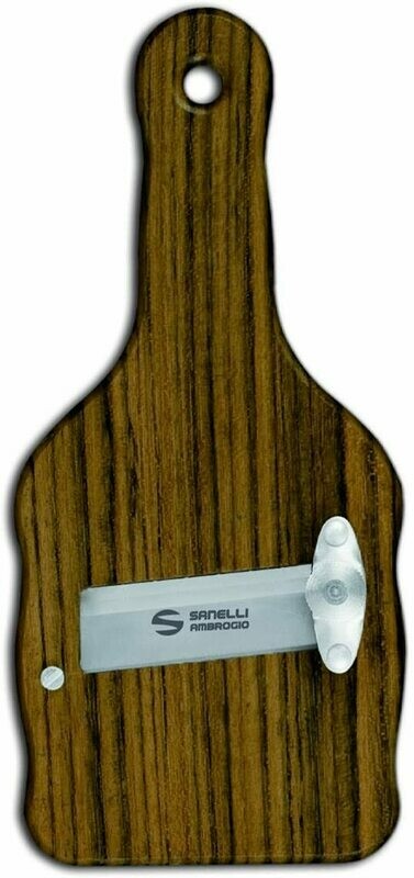 Sanelli Ambrogio Affettatartufi in Legno Manico Ergonomico ed Antiscivolo. Lama Liscia