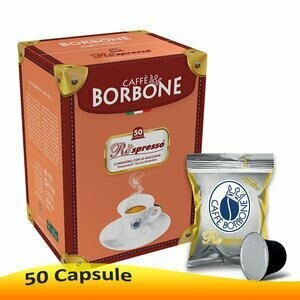 50 CAPSULE BORBONE RESPRESSO ORO COMPATIBILI NESPRESSO