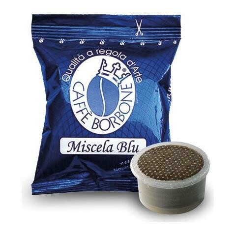 50 CAPSULE CAFFE' BORBONE FAP MISCELA BLU - COMPATIBILE LAVAZZA ESPRESSO POINT