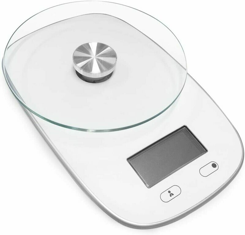 Tristar KW-2445 Bilancia da Cucina, Piatto in vetro