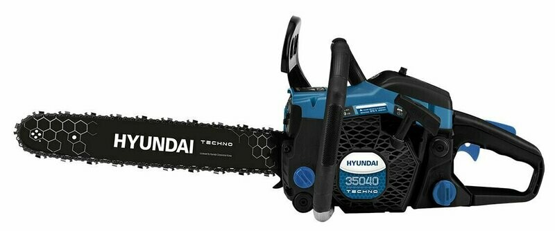 Motosega a Scoppio Da Taglio Hyundai 35040 Barra 40 Cm Benzina 2 Tempi