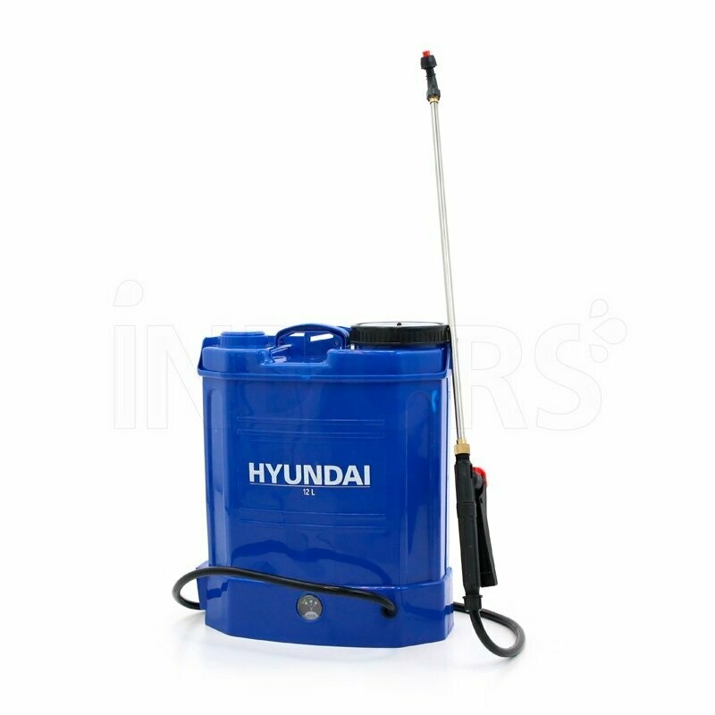 POMPA IRRORATRICE HYUNDAI A SPALLA 16LT BATTERIA A LITIO 12V AUTONOMIA 5h 25920