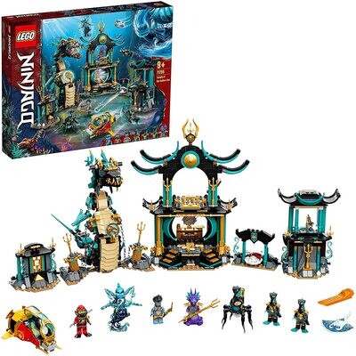 LEGO NINJAGO Tempio del Mare Infinito, Playset di Costruzioni per Bambini di 9 Anni con Minifigure del Ninja Kai, 71755