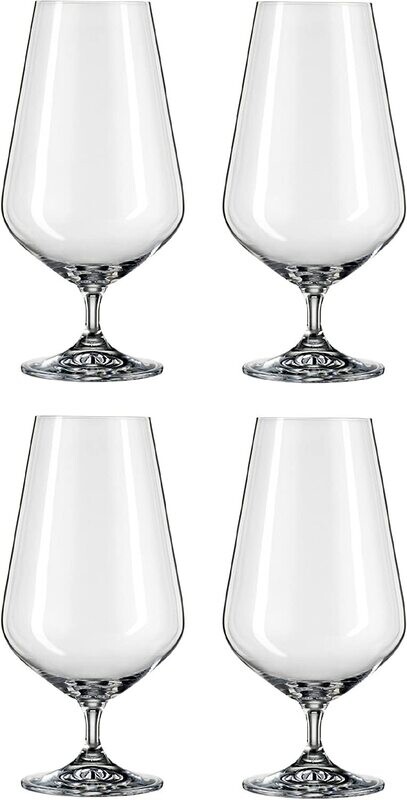 Bohemia Cristal - Set di 2 Bicchieri per Birra, 0,5 l