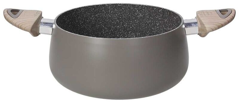 Casseruola 2 Manici 24 Cm X H 11,5 Cm
Alluminio Tortora
LINEA ECO