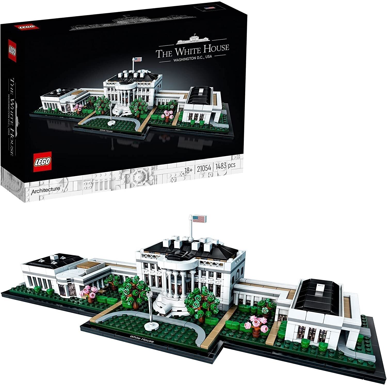 LEGO Architecture La Casa Bianca, Collezione Monumenti per Adulti