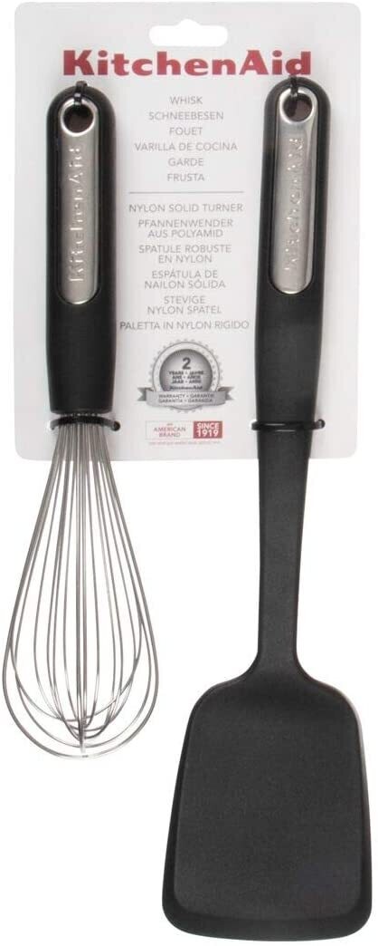 KitchenAid Set Frusta e Spatola Cucina Set Due Pezzi