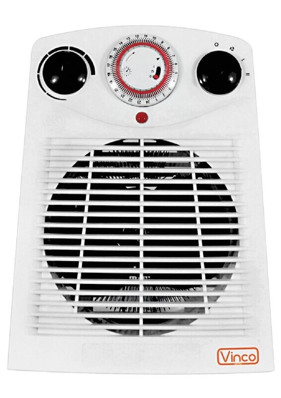 TERMOVENTILATORE VINCO 70303 STUFA ELETTRICA SCALDABAGNO 2000W