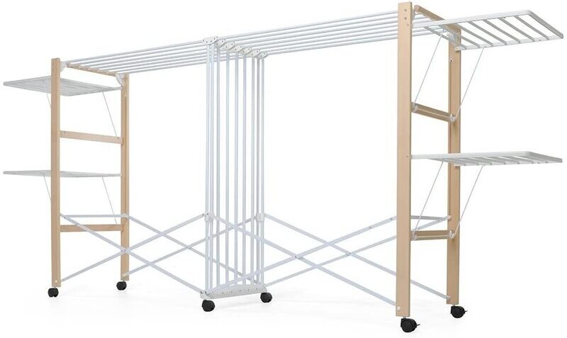 Foppapedretti Allungo Stendino Naturale, 19 x 54 x 128 Cm - EX ESPOSIZIONE