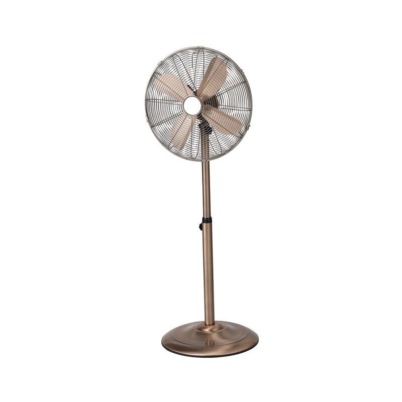 Ventilatore a piantana bronzato Vinco 70726