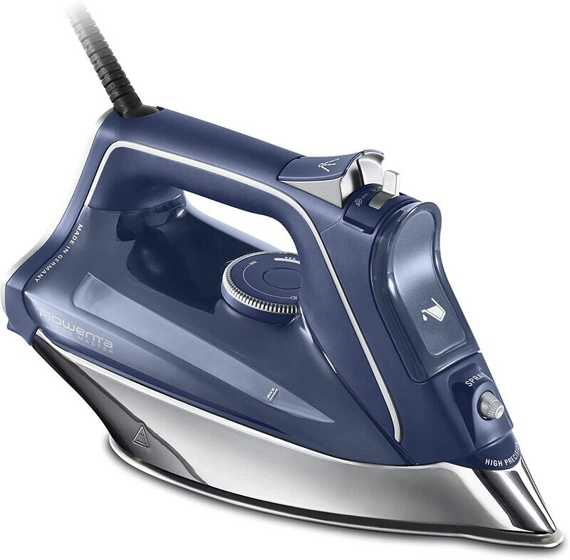 Rowenta DW8215 PRO Master Ferro da Stiro a Vapore con Funzione Anticalcare, Erogazione Continua da 45 g/min, Potenza 2800 W, Acciaio Inossidabile Rowenta DW8215 PRO Master Ferro da Stiro a Vapore con Funzione Anticalcare, Erogazione Continua da 45 g/min, Potenza 2800 W, Acciaio Inossidabile