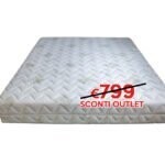 Materasso Matrimoniale 160x190 Bio Memory H 24 cm Rivestimento Aloe