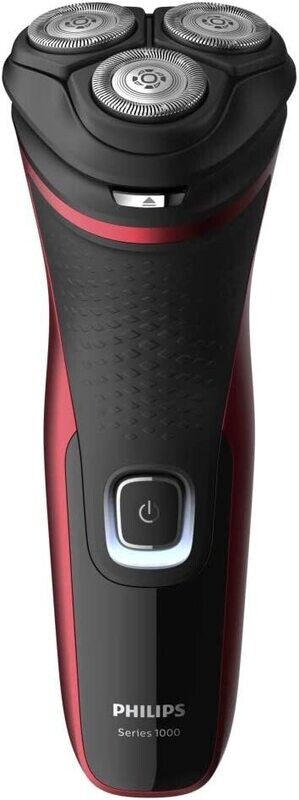 Philips S1333/41 Shaver 1000 Scheerapparaat Zwart/Rood