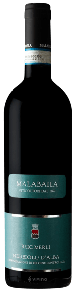 Malabaila Bric Merli, Nebbiolo d’Alba