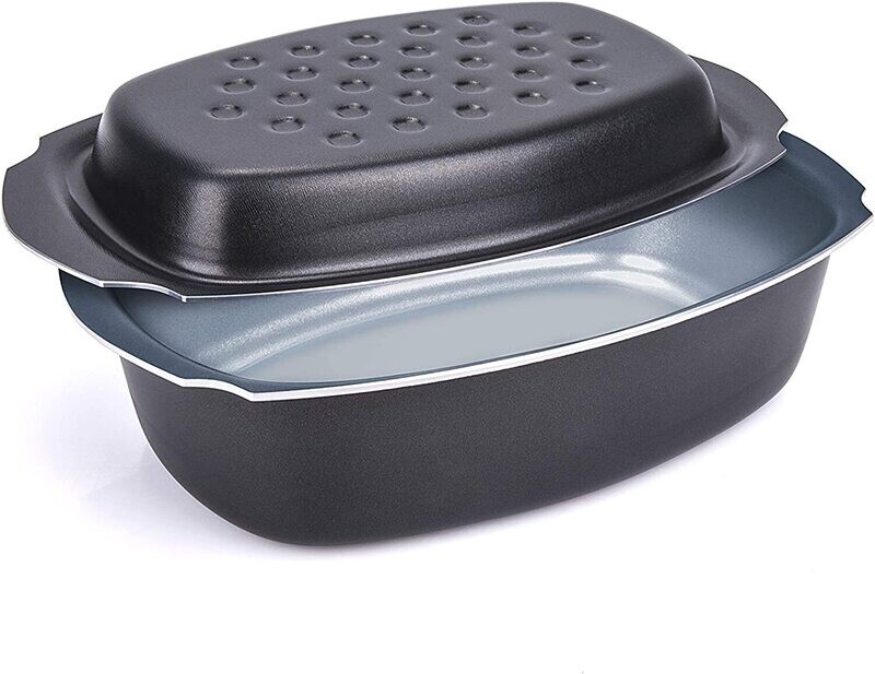 Moneta Finegres etnea Rostiera Ovale 30cm, Alluminio Alimentare
