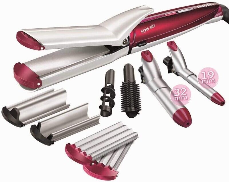 BaByliss MS22E StyleMix - Piastra Multiaccessoriata, Rivestimento in ceramica