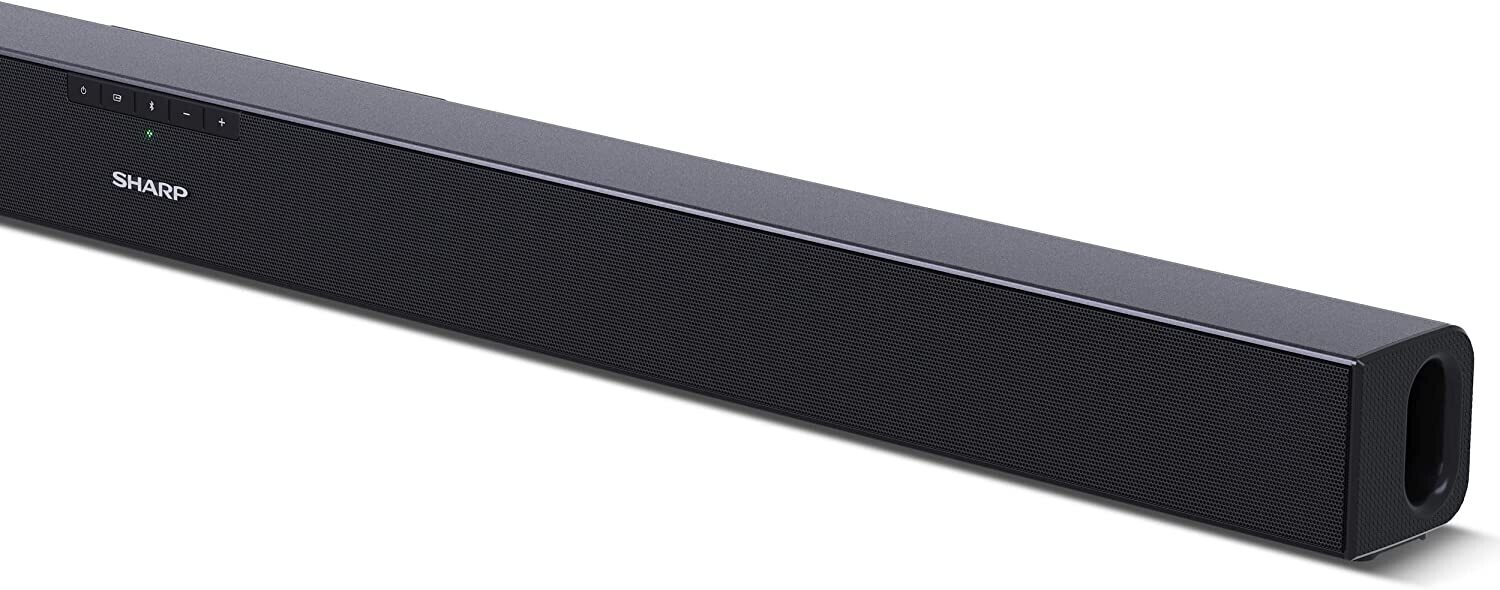 Soundbar Mini Sharp HT-SB107 2.0 Bluetooth - 90W, HDMI ARC/CEC, Nero