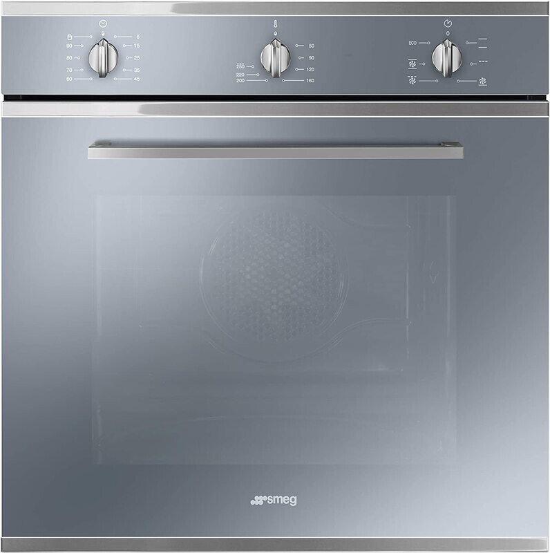 SMEG SF64M3VS Estetica Selezione Forno Elettrico Multifunzione da Incasso Capacita' 70 Litri Classe energetica A 6 Programmi 60 cm Silver