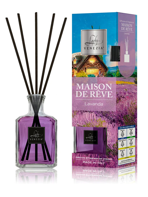 Lady Venezia Diffusore Cubo Distese Maison De Reve – Lavanda 250Ml