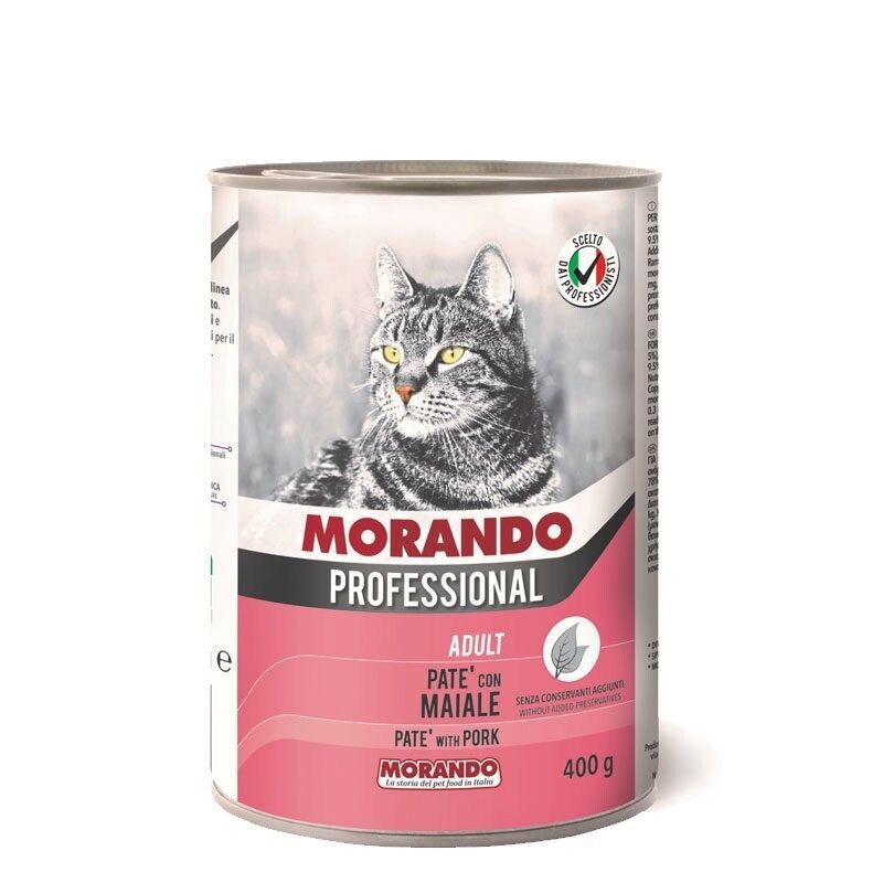 MP GATTO PATE CON MAIALE ADULT GR 400