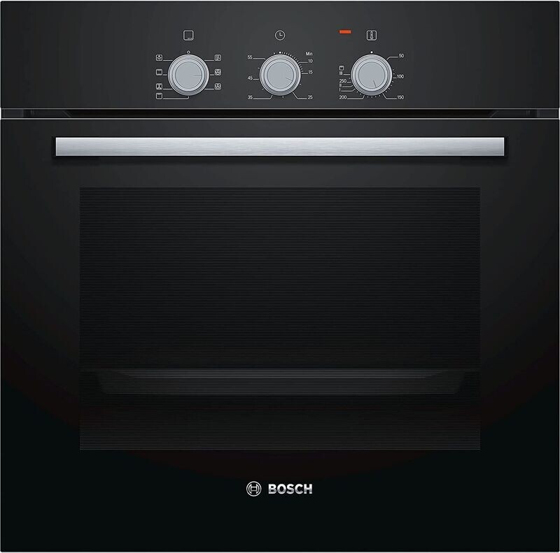 Bosch Elettrodomestici HBF011BA0 Serie 2, Forno da incasso, 60 x 60 cm, nero Classe A [Classe di efficienza energetica A]