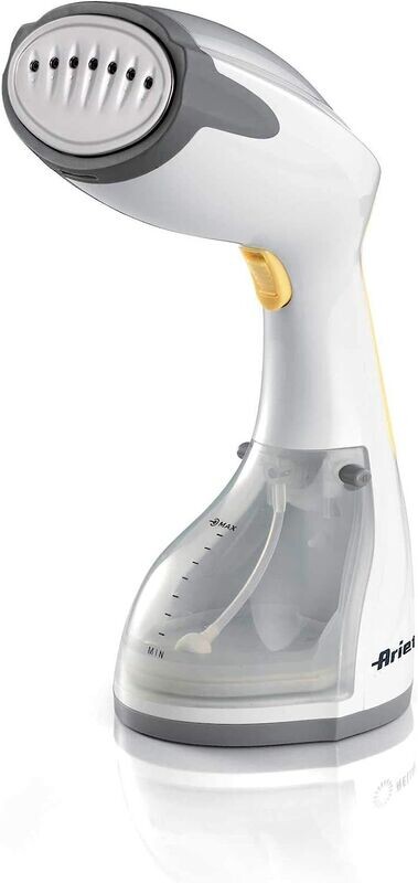 Ariete 4167 Stiratrice Verticale, Ferro a vapore da viaggio, 1200 W, Piastra in Acciaio Inox, Vapore 20g/min, Capacità 260 ml, Bianco