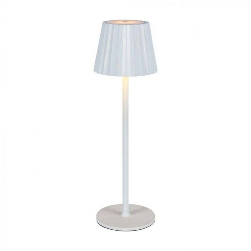 V-TAC VT-1028 Lampada LED da Tavolo 1.5W cct 3in1 colore bianco ricaricabile con USB C Touch Dimmerabile 115*370mm - 10326