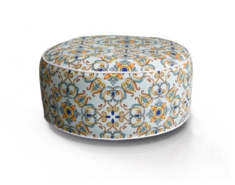 Pouf gonfiabile Medicea Tiffany Poliestere Brandani