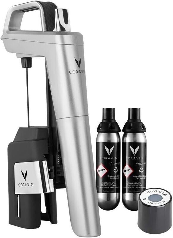 Coravin 112214 Model Six Core Silver, Plastica