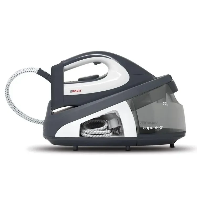 Polti PLEU0239 Vaporella Simply VS10.12 Ferro da Stiro a Caldaia Capacita' 1,5 Litri Potenza 2200 W Funzione ECO Bianco/Nero
