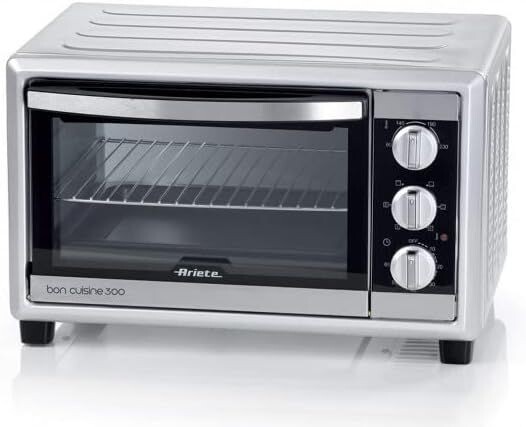 Ariete 984 Forno Elettrico Ventilato, 1500W, Argento 25 Litri