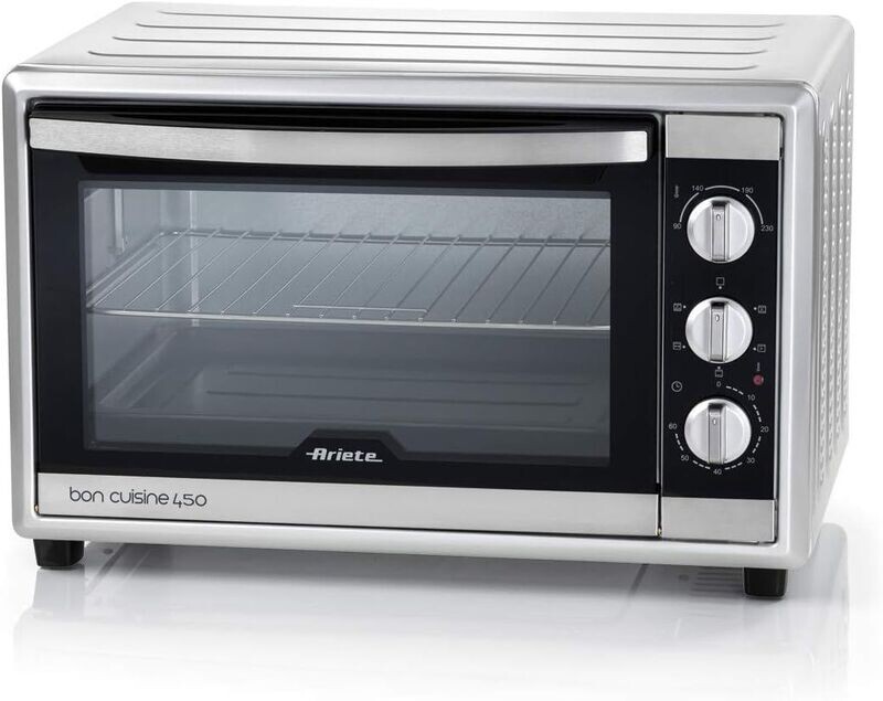 FORNO ELETTRICO VENTILATO CON GIRARROSTO 45 LITRI