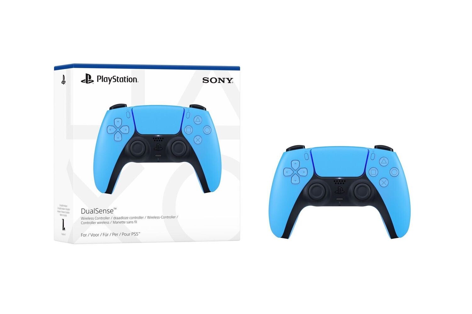 SONY Controller wireless DualSense Starlight Blue PS5