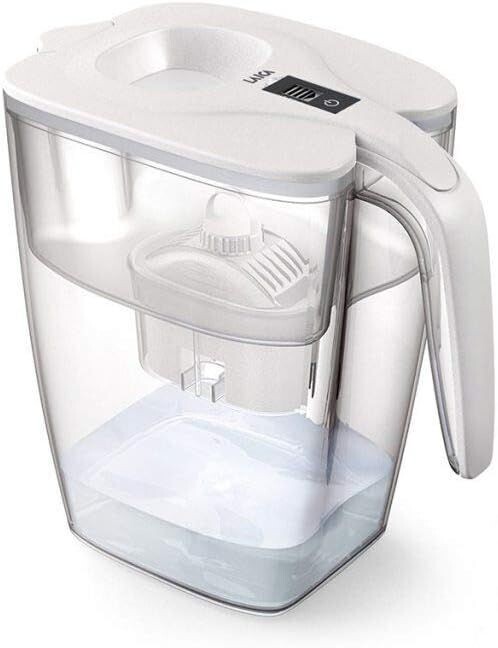 Laica LA230 Brocca XXL Filtro Milan, 3,7 Litri, Bianco, 3,7 Litros