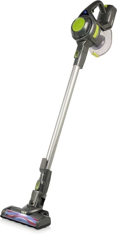 Tristar SZ-2010, Aspirapolvere 2 in 1, Argento/Verde, 100 W, 1.5 Litri, 75 decibeles