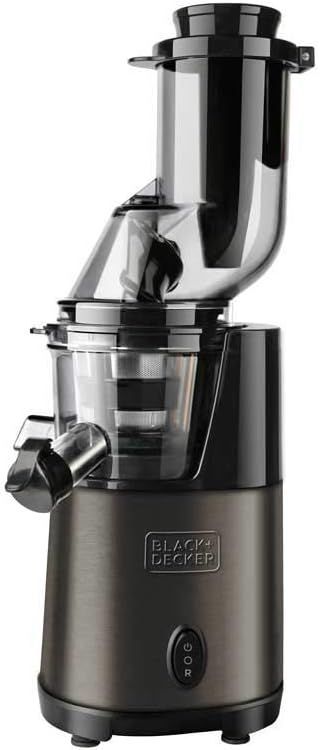 BLACK+DECKER - BXJE200E. Estrattore di succo lento potenza 200W. 70 giri. (Y4f)